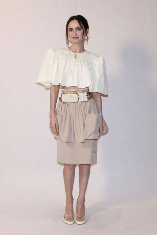 MAUDE APATOW at Chloe Womenswear Fall/Winter 2026-2027 Show at Paris Fashion Week 03/05/2026