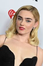 MEG DONNELLY at 2026 iHeartRadio Music Awards at Dolby Theatre in Los Angeles 03/26/2026
