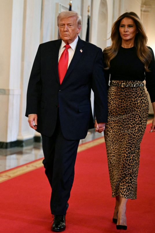 MELANIA and Donald TRUMP at a Women