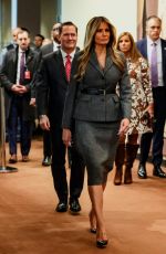 MELANIA TRUMP at UN Headquarters in New York 03/02/2026