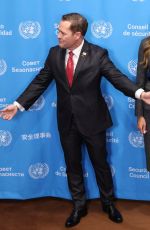 MELANIA TRUMP at UN Headquarters in New York 03/02/2026