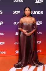 MELANIE FIONA at 2026 JUNO Awards at TD Coliseum in Hamilton 03/29/2026