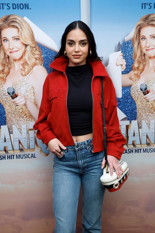 MELISSA BARRERA at Titanique Broadway Photo Call in New York City 03/10/2026