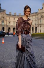 NADINE LEOPOLD at Elie Saab Fashion Show in Paris 03/07/2026