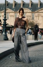 NADINE LEOPOLD at Elie Saab Fashion Show in Paris 03/07/2026