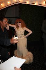 NATASHA LYONNE Arrives at Pre-Oscar Party at Chateau Marmont in Los Angeles 03/14/2026