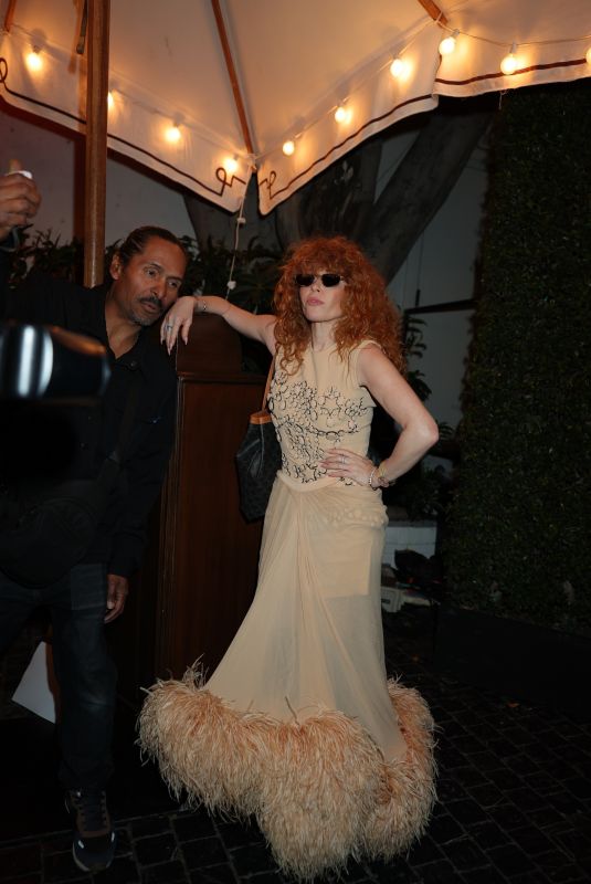 NATASHA LYONNE Arrives at Pre-Oscar Party at Chateau Marmont in Los Angeles 03/14/2026