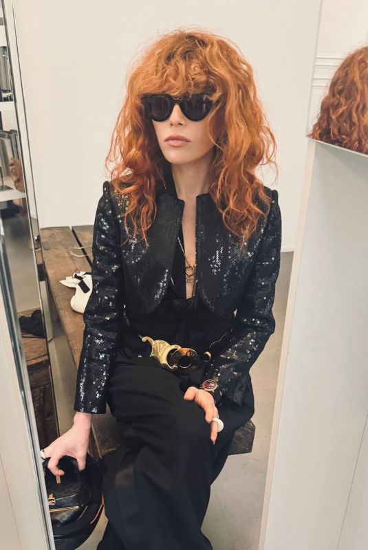 NATASHA LYONNE for Vogue France Paris Fashion Week Diary, March 2025