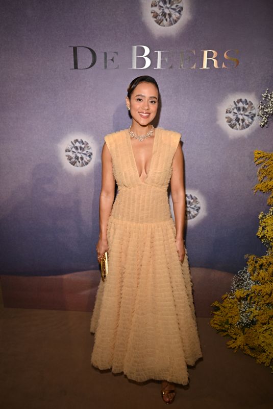 NATHALIE EMMANUEL at at De Beers Celebrates Diamonds, Art & Love at Maison Assouline in London 03/18/2026