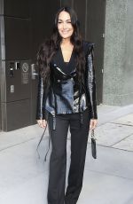 NIKKI and BRIE BELLA Arrives at Live With Kelly & Mark in New York City 03/09/2026