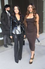 NIKKI and BRIE BELLA Arrives at Live With Kelly & Mark in New York City 03/09/2026