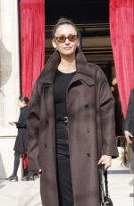 NINA DOBREV Arrives at Her Hotel in Paris 03/08/2026