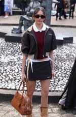 NINA DOBREV at Miu Miu Fashion Show at Paris Fashion Week 03/10/2026