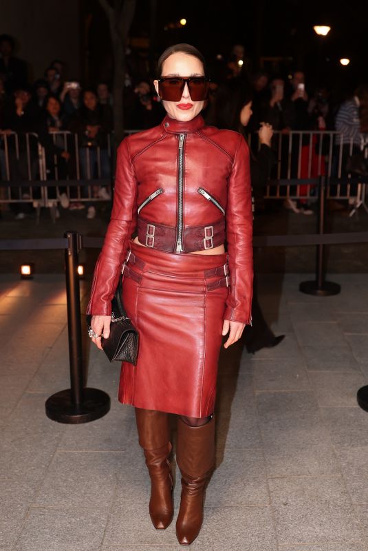 NOOMI RAPACE at McQueen Womenswear Fall/Winter 2026-2027 Show at Paris Fashion Week 03/08/2026