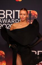 OLIVIA ATTWOOD at BRIT Awards 2026 at Co-op Live in Manchester 02/28/2026