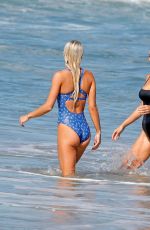 OLIVIA DUNNE and BROOKS NADER on the Set of New Baywatch Reboot in Los Angeles 03/17/2026