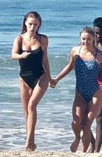 OLIVIA DUNNE and BROOKS NADER on the Set of New Baywatch Reboot in Los Angeles 03/17/2026