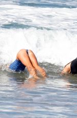 OLIVIA DUNNE and BROOKS NADER on the Set of New Baywatch Reboot in Los Angeles 03/17/2026