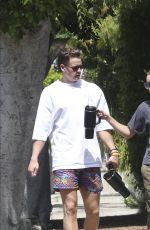OLIVIA PONTON and Joe Burrow Arrives at a Pool Party in Los Angeles 03/29/2026
