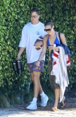 OLIVIA PONTON and Joe Burrow Arrives at a Pool Party in Los Angeles 03/29/2026