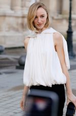 PHOEBE DYNEVOR at Louis Vuitton Show at Paris Fashion Week in Paris 03/10/2026