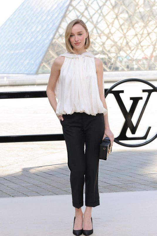 PHOEBE DYNEVOR at Louis Vuitton Show at Paris Fashion Week in Paris 03/10/2026