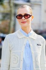 POPPY DELEVINGNE at Miu Miu Womenswear Fall/Winter 2026-2027 Show in Paris 03/10/2026