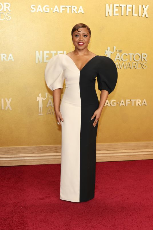 QUINTA BRUNSON at 32nd Annual Actor Awards at Shrine Auditorium and Expo Hall in Los Angeles 03/01/2026