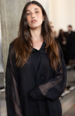 RAINEY QUALLEY at Akris Show at Paris Fashion Week 03/08/2026