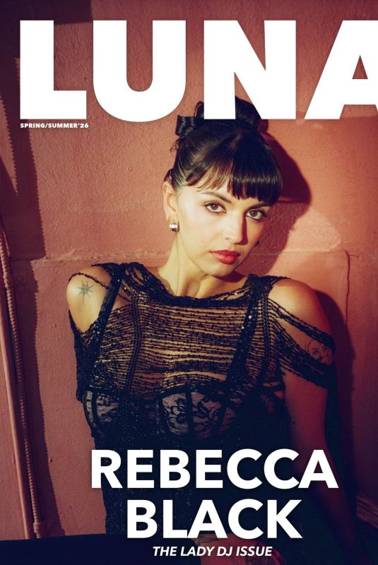 REBECCA BLACK for The Luna Collective Magazine, March 2026