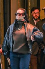 RIHANNA and A$AP Rocky Leaves a Building with Heavy Security in New York City 03/17/2026