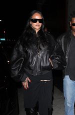 RIHANNA and A$AP Rocky Night Out in Hollywood 03/01/2026