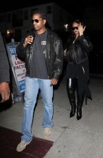 RIHANNA and A$AP Rocky Night Out in Hollywood 03/01/2026