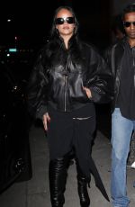 RIHANNA and A$AP Rocky Night Out in Hollywood 03/01/2026