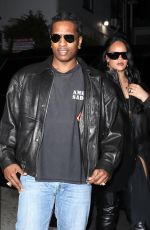 RIHANNA and A$AP Rocky Night Out in Hollywood 03/01/2026
