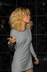 RIHANNA Arrives at Greystone Nightclub in Los Angeles 02/12/2012