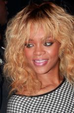 RIHANNA Arrives at Greystone Nightclub in Los Angeles 02/12/2012