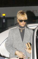 RIHANNA Arrives at Novikov in Mayfair in London 02/22/2012
