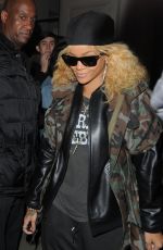 RIHANNA Leaves Corinthia Hotel in London 02/17/2012