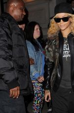 RIHANNA Leaves Corinthia Hotel in London 02/17/2012