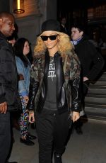 RIHANNA Leaves Corinthia Hotel in London 02/17/2012