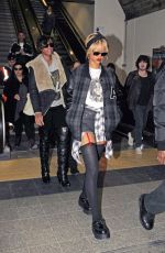 RIHANNA Leaves Her Hotel in London 02/20/2012