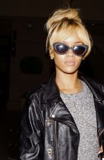 RIHANNA Leaves Scarpetta Restaurant in Beverly Hills 02/14/2012