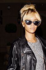 RIHANNA Leaves Scarpetta Restaurant in Beverly Hills 02/14/2012