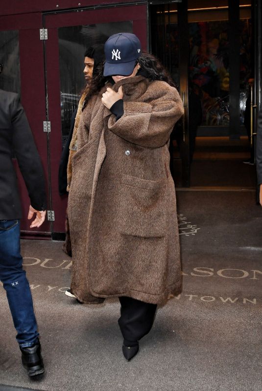 RIHANNA Night Out in New York 03/19/2026