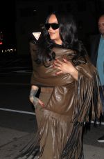 RIHANNA Out for a Late-night Dinner with Friends in Santa Monica 02/28/2026