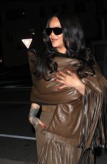 RIHANNA Out for a Late-night Dinner with Friends in Santa Monica 02/28/2026