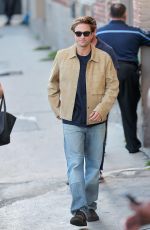 Robert Pattinson Arrives at Jimmy Kimmel Live Show in Los Angeles 03/19/2026