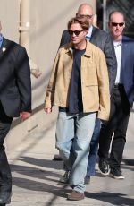 Robert Pattinson Arrives at Jimmy Kimmel Live Show in Los Angeles 03/19/2026