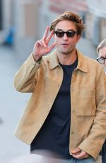 Robert Pattinson Arrives at Jimmy Kimmel Live Show in Los Angeles 03/19/2026